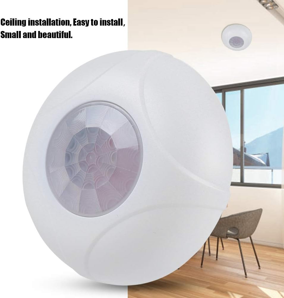 Infrared Motion Detector Shed Alarm Mini Sensor Alarm with 360° Inspection Angle 8 Meter Detection Distance for Shop/Home/Office Security - Image 5