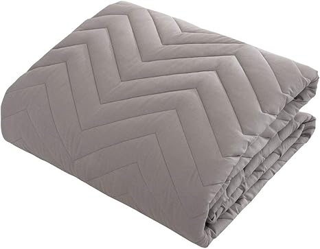 Amazon 敷パッド クイーン オールシーズン快適 ベッドパッド 防ダニ 抗菌防臭 吸汗 速乾 ゴムバンド付き 洗える ホテル仕様 160x5cm グレー ベッドパッド 敷きパッド オンライン通販