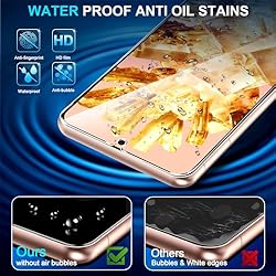 [3+3 Pack] Tempered Glass Screen Protector for