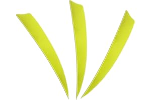 XXRRP ARCHERY Archery Arrows Feather Fletching 5 Inch Nature Turkey Feathers Vanes for Hunting Target Shooting (50 Pack)
