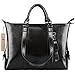 S-ZONE 3-Way Women Genuine Leather Shoulder Bag Work Tote Handbag