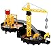 Construction Site Toys Stem Engineering Truck Car Vehicle Playset with Manual Crane Elevator Alloy Mixer Dump Truck Car Track Boys Toys Gift for Toddlers Kids Child Age 2 3 4 5 Year Old