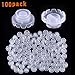 FAMILIFE 100 Pack Individual Eyelashes Extension Volume Lashes Fan New Design Speed Making Lashing Fan Glue Holder Supplies Tools