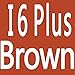 Taken Direct iPhone 6/6S Plus Leather Wallet Case with Cards Slot and Metal Magnetic, Slim Fit and Heavy Duty, Plastic Flip Case/Cover with Rubber Edge, for Women, Men, Boys, Girls, 5.5 Inch Brown