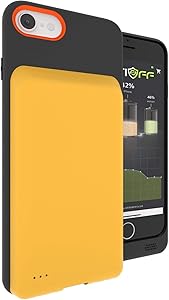 ANTIOFF Battery Case for iPhone 7/8/SE2020(4.7 inch), Portable Protective Charging case, Extended Rechargeable & Replaceable 2600mAh Battery Charger Case Compatible with Apple iPhone (Yellow)