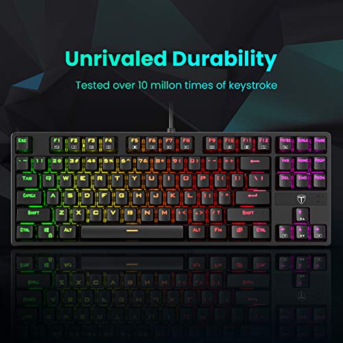 PICTEK Mechanical Gaming Keyboard and Mouse Combo Wired RGB Chroma