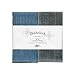 Nawrap Binchotan Dishcloths, Set of 2, Naturally Anti-Odor, Aqua x Charcoal