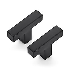 JOY DECOR 30 Pack Cabinet Knobs, Black Cabinet