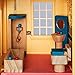 Dragon Drew Dollhouse Furniture Dollhouse Accessories Wooden Bathroom Playset (4 PC Set)