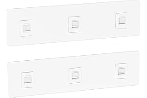 Moforoco 2 Pack Shower Caddy Adhesive for Replacement, No Drilling Strong Transparent Adhesive for Shower Caddy, Soap Holder,