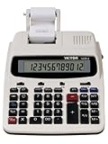VCT12282 - Victor 1228-2 Two-Color Roller Printing Calculator