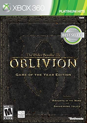 Amazon.com: Elder Scrolls IV Oblivion - Xbox 360 (Platinum Hits
