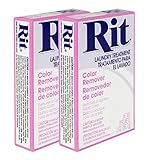 Maven Gifts: Rit Dye Powdered Fabric Dye, Color Remover, 2-Ounce - 2 pack
