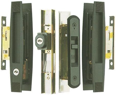 Tostem トステム アルミサッシ 引戸錠 召合せ 戸先 Kh 308 キー3本付属 鍵 引違戸 Kh308 ブラック一番星 引き戸 一番町 交換 引戸 購買 取替え