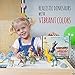 Dinosaur Toys [16 Items] For Boys Girls Of All Ages - Perfect Gift - Jurassic Age Park with T Rex, Raptor, Egg, Book, Stickers – all in this Play set (6” dinosaurs)