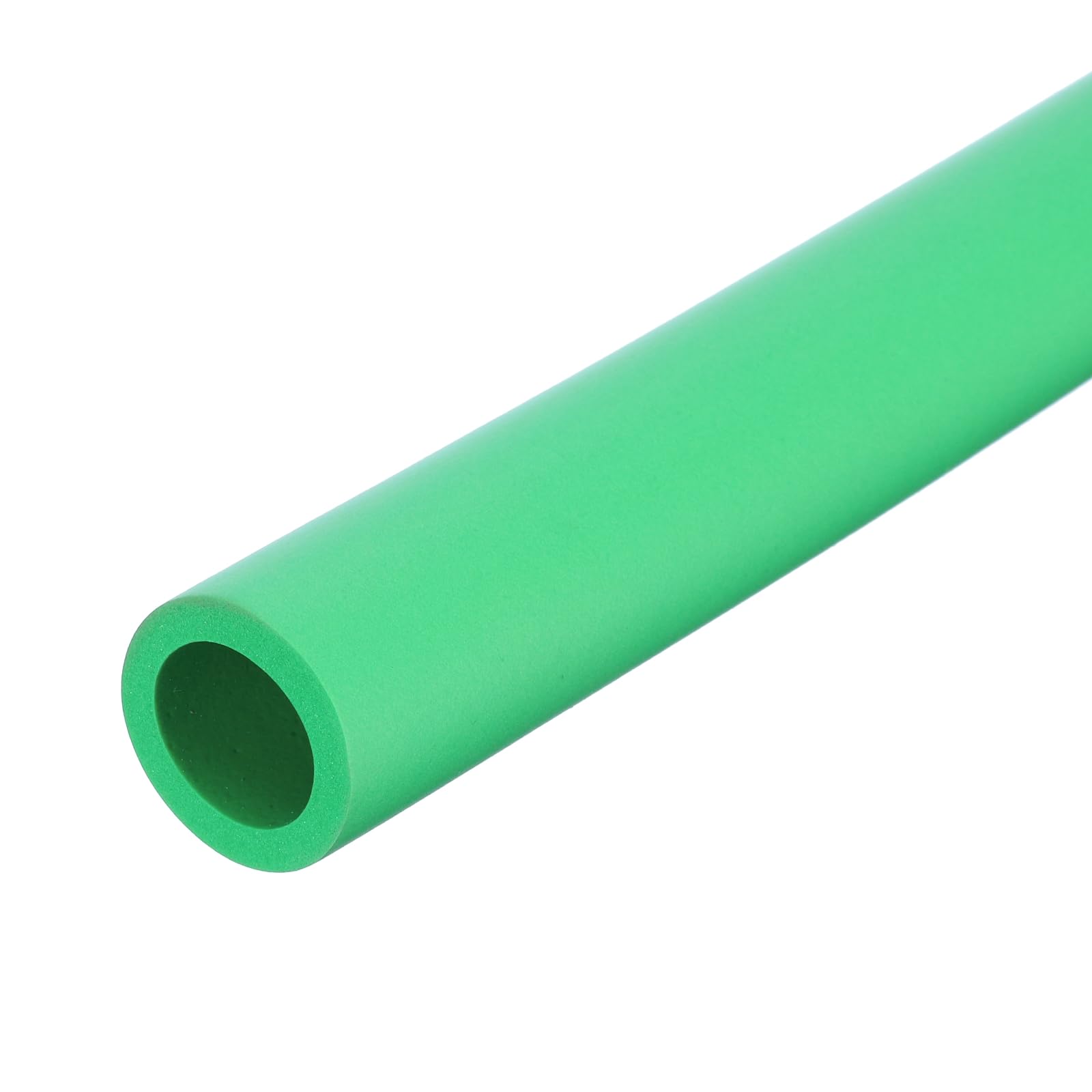 DMiotech Pipe Insulation Tube 28mm ID x 5mm Thick 24" Foam Grip Pipes Wrap Closed Cell Foam Tubing Non-Slip for Utensil Tools Handle Support 0.61m, Green