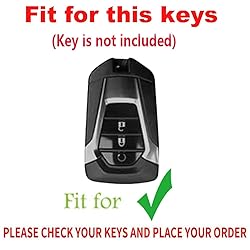 TECART Smart Remote Key Fob Cover Fit for Isuzu New