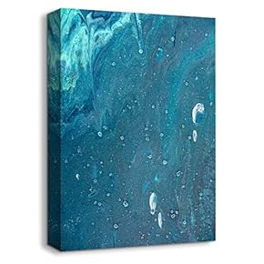 Canvas Wall Art Abstract Beautiful Oil Painting Feature Artwork for Home Prints Framed - 12x18 inches