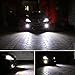 Extremely Bright 9045 9040 9140 H10 9145 LED Bulb, 6000K Pure White LED Fog Light Bulbs for DRL or Fog Lights,33 SMD (Pack of 2)