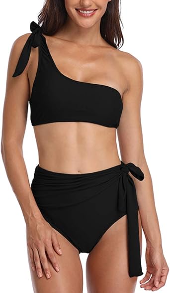 one shoulder strap swimsuit