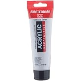 Amsterdam Standard Series Acrylic Paint Tube, Pearl Blue 820, 4 fl oz | Acrylic Paint with Non-Fading Pigment, Quick Drying Time, Uniform Finish, Water-Based Formula