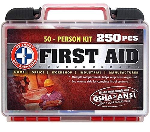 Kuwait First Aid Be Smart Get Prepared OSHA ANSI First Aid Kit, 250 Piece in Kuwait ...