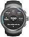 LG Watch SPORT Wi-Fi Unlocked GSM Smartwatch P-OLED Display Titan / Silver W280A (Renewed)