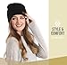 Brook + Bay Cable Knit Multicolored Beanie Stay Warm & Stylish This Winter - Thick, Soft & Chunky Beanie Hats for Women & Men - Serious Beanies for Serious Style