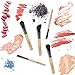 Makeup Brushes Set Professional Makeup Brush Cosmetic Set Kit Wooden Handle Cosmetics Foundation Eyeliner Eyeshadow Face Powder Blush Lipstick Brushes-32 piece