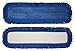 24 Inch Replacement Mop Pads with Fringe, 2 Pack, Microfiber, Professional Grade, Fits Any 24 Inch Velcro Style Mop Head, for Dry or Dust Mopping.