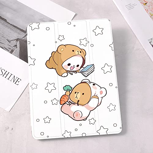 LuGeKe Cartoon Bear Case for iPad 9th Generation