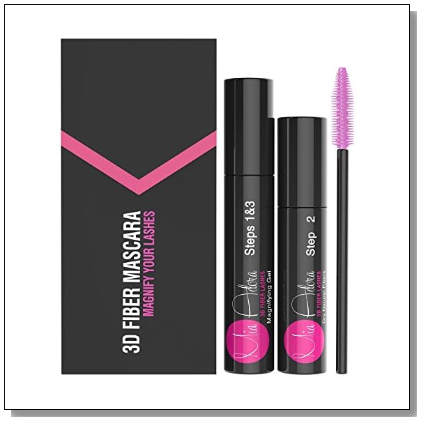 Black 3D Fiber Mascara That Doesn't Clump BLUE CRYSTAL SKY