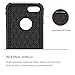 BENTOBEN iPhone 6S Case, iPhone 6 Case, Bling Glitter Slim Hybrid Dual Layer TPU Bumper Hard PC Cover Coat Sparkly Shiny Cute Faux Leather with Metal Kickstand for 4.7 inch iPhone 6S/6 Rose Gold