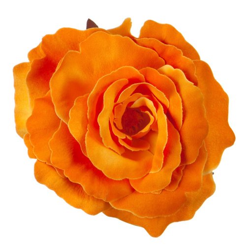 Rose King Size Pin and Clip - Orange