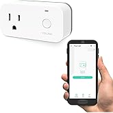 YoLink Smart Plug with Energy Monitoring, 1/4 Mile Longest Range Smart Plug Works with Alexa Google, Home Assistant IFTTT Rem