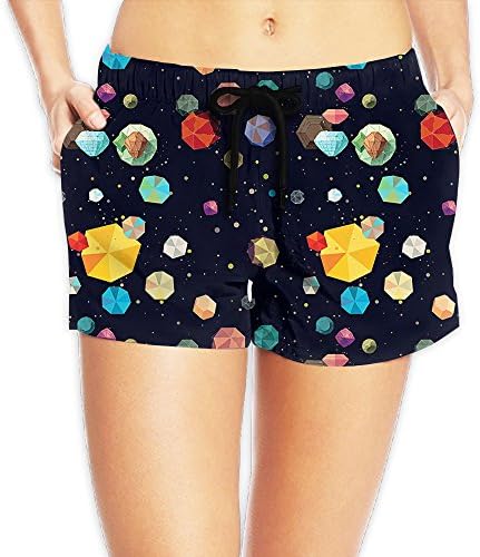 Brick Of The Universe Womens Dry Swim Trunks Running Beach Shorts