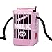 Creazy® Girls Women Milk Cartoon Canvas Shoulder Bag