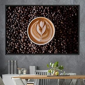 signwin Framed Canvas Wall Art Coffee in The...