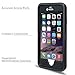 iPhone 5s Case, iPhone 5 Case Shockproof Belt Clip Kickstand Case with Built-in Screen Protector for iPhone 5/5S/SE - Black