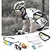 Sports Sunglasses Bike Cycling Sunglasses for Men Women with 5 Interchangeable Lens,Polarized Sunglasses with Anti-Uv400 for Driving Fishing Golf