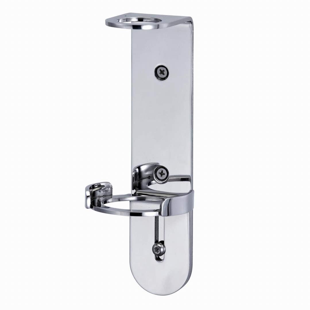 VINN DUNN Hand Wash Holder, Stainless Steel Bathroom Single Wall Shelving Brackets,For 300ml Bath And Shower, Body Wash, Hand Lotion Bottle Chrome