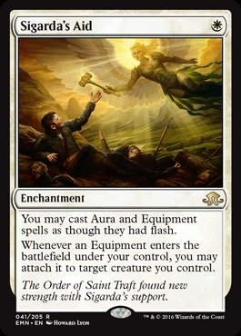 Magic: the Gathering - Sigarda's Aid (041/205) - Eldritch Moon