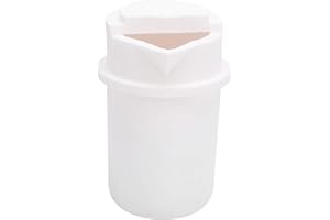1kg Quartz Crucible Cup with Lid Fused Quartz Material High Temperature 1800¡ãC for Gold Silver Platinum Melting Smelting Cas