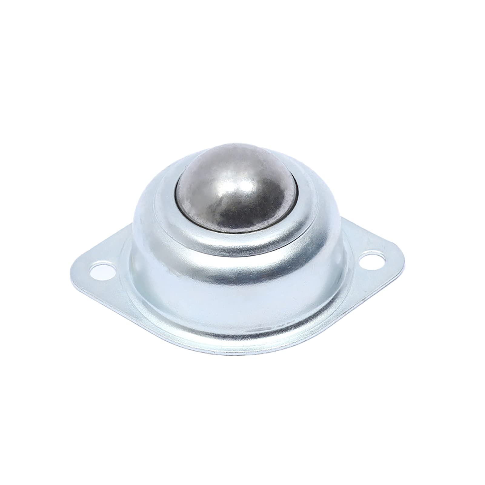 Ticfox 10pcs Carbon Steel Swivels Ball Caster Roller Furniture Trolley Screw Mounted Round Casters