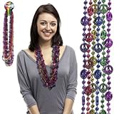 Peace Sign Bead Necklaces-33