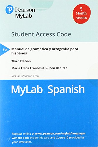 Manual De Gramatica Y... Mylabspan+Etxt