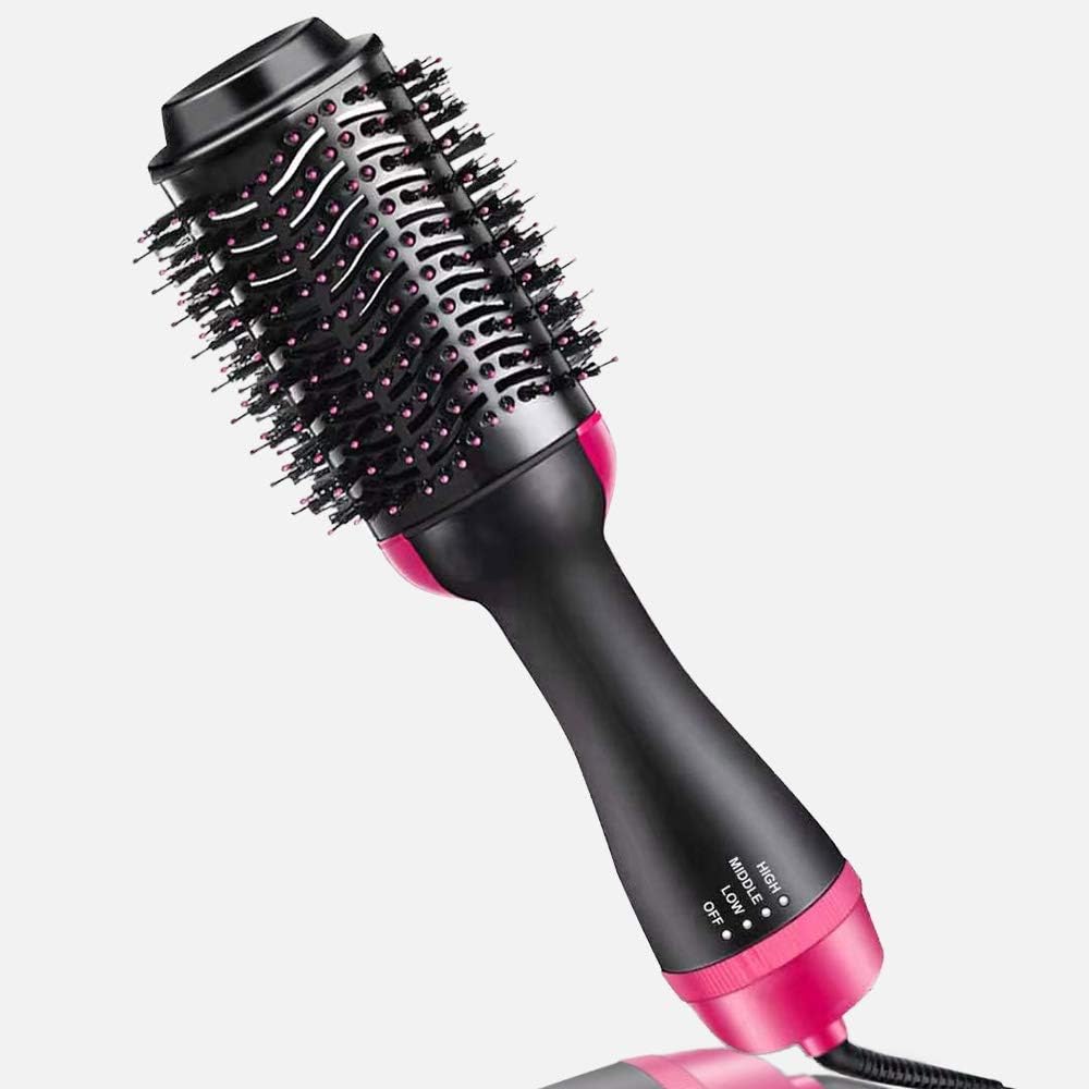 【A ALIMICE】 Hair Dryer Brush, One Step Hair Dryer and Styler Volumizer Hot Air Brush, Hot Air Brush Styler and Dryer for Short Hair, Electric Hair Brushes for Women