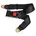 HIFROM Seat Safety Belt - Length Adjustable Car 2 Point Seat Saftey Belt Harness Kit for Single Double Seat Go Kart UTV Buggie