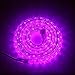 LampLust 24 Ft. Plugin Rope Lights, 287 Purple LEDs, Connectable, Dimmable, Waterproof, Indoor/Outdoor Use, Ideal for Backyards, Weddings and Christmas Decor