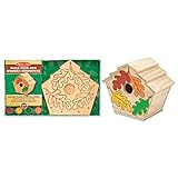 Toy Melissa & Doug Build-Your-Own Wooden Birdhouse Book